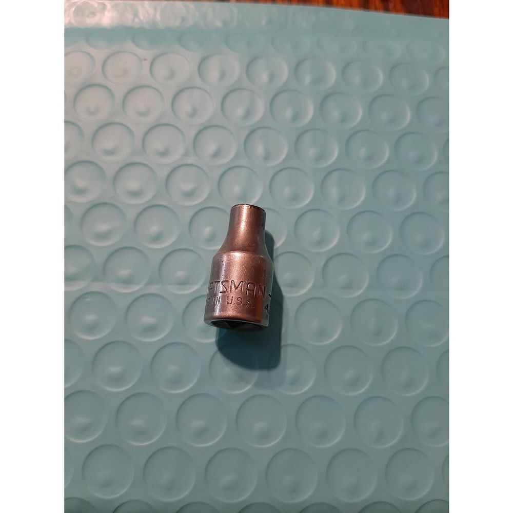 Vintage Craftsman 5/32" 6 Point 1/4" Drive Socket Tool